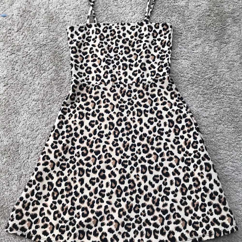 Cheetah Print Dress